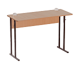 Стол ученический 2-местный для кабинета физики Стандарт (рост 7) фото